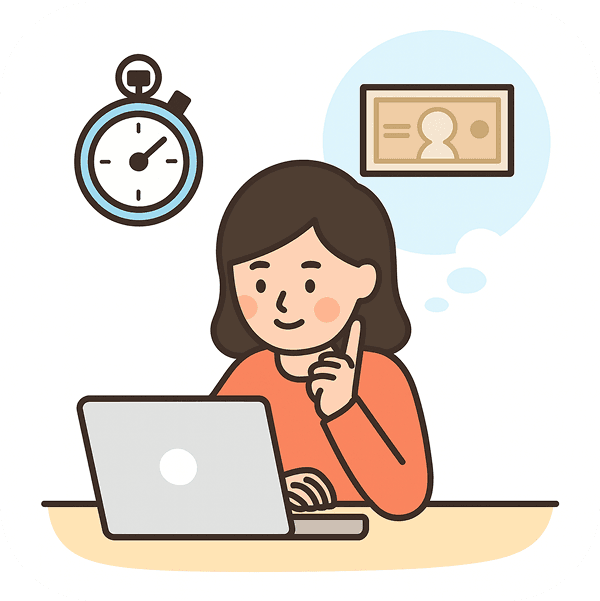 タイプ診断のイラスト